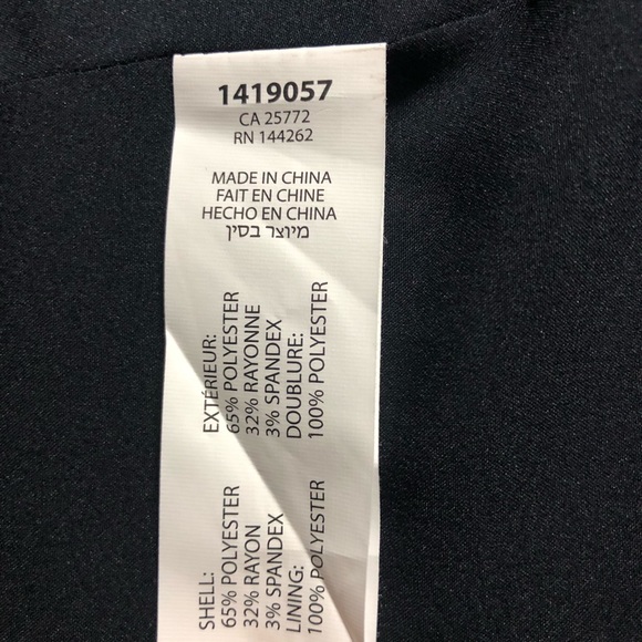 🆕 Dex Double Breasted Windowpane Blazer Medium Navy Mono Grid - Picture 6 of 8